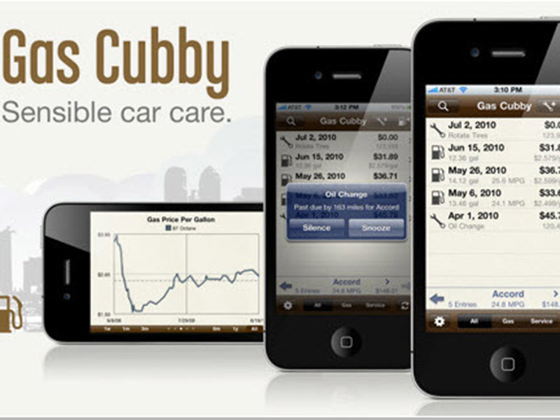 mobile app gas cubby