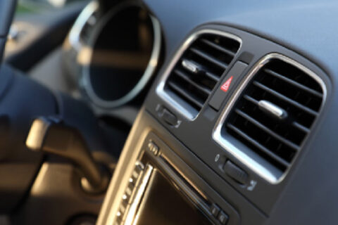 car ac dashboard