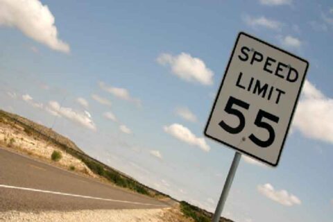 Speed Limit board