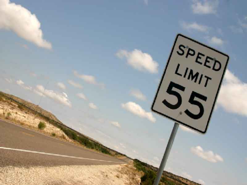 Speed Limit board