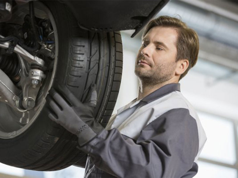 checking-tire